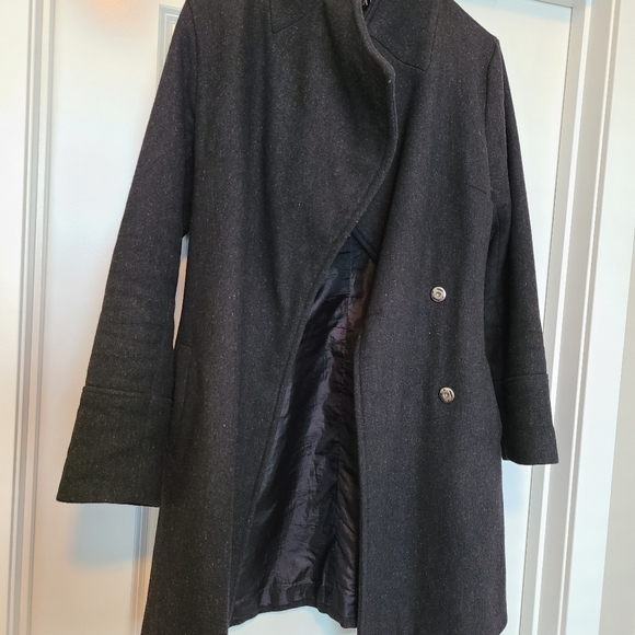 High collar coat - Picture 3 of 7